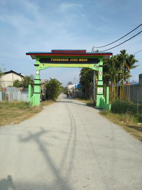 foto gerbang perumahan JOKO INDAH 1