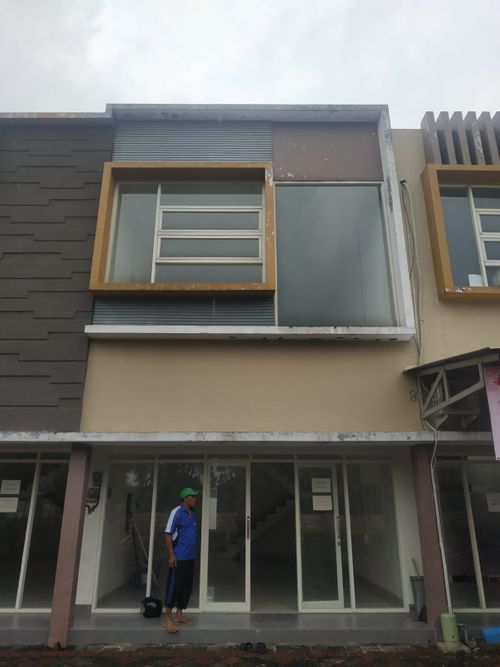 foto tampak rumah tipe RUKO perumahan SAFIRA JUANDA RESORT