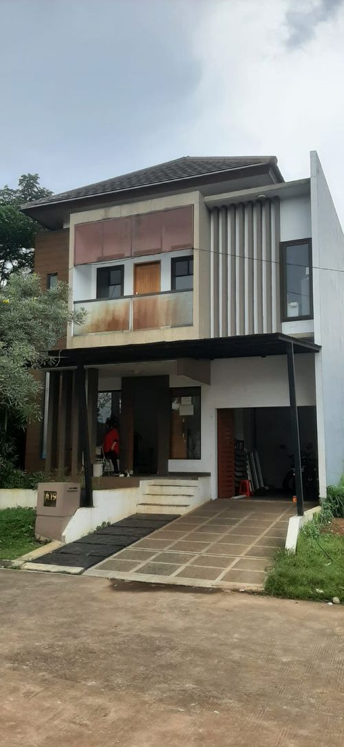 foto denah rumah tipe KIRANA perumahan CINERE DELTA RESIDENCE