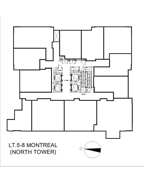 foto denah rumah tipe Montreal 1 BR perumahan Casa Grande Residence