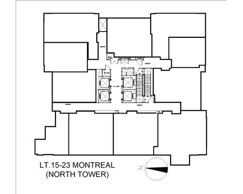 foto denah rumah tipe Montreal 3 BR perumahan Casa Grande Residence