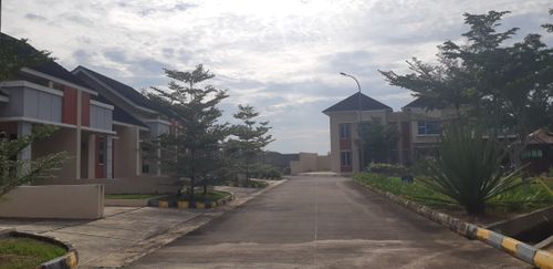 foto posisi tengah perumahan KOMPLEK D'GREEN CITY TIPE 138 CLUSTER CEMPAKA
