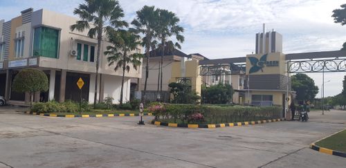 foto gerbang perumahan KOMPLEK D'GREEN CITY TIPE 138 CLUSTER CEMPAKA