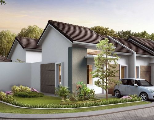 foto tampak rumah tipe 35/89 perumahan TERA DAMAI