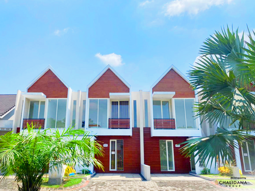 foto tampak rumah tipe MANDAKA perumahan PURI SAFIRA REGENCY