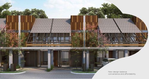 foto tampak rumah tipe N5 (55-60) perumahan ASERA NISHI