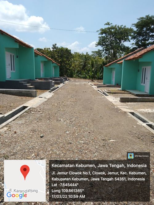 foto posisi tengah perumahan Kabumian Hill