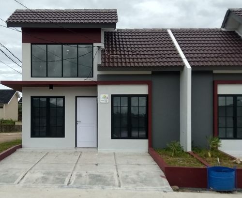 foto tampak rumah tipe Azura D3 Hook 90 perumahan KIARA GARDEN 2 (tahap 2)