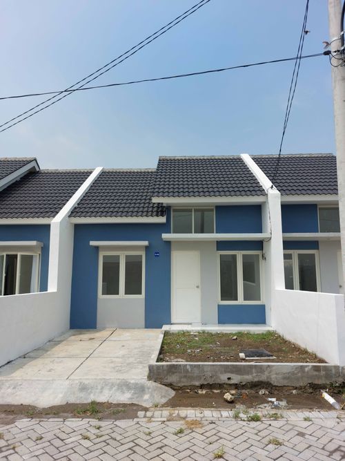 foto contoh rumah perumahan Green Mansion Juanda New City II