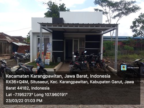 foto posisi tengah perumahan AKA KARANGPAWITAN PERMAI 2