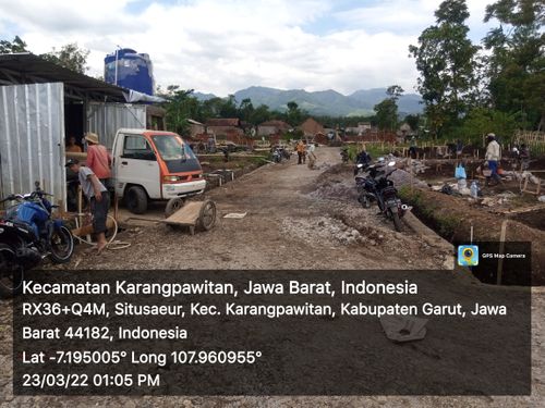 foto contoh rumah perumahan AKA KARANGPAWITAN PERMAI 2