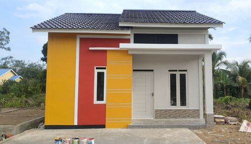 foto tampak rumah tipe 36 perumahan BARUNIA RESIDENCE 5 BLOK D
