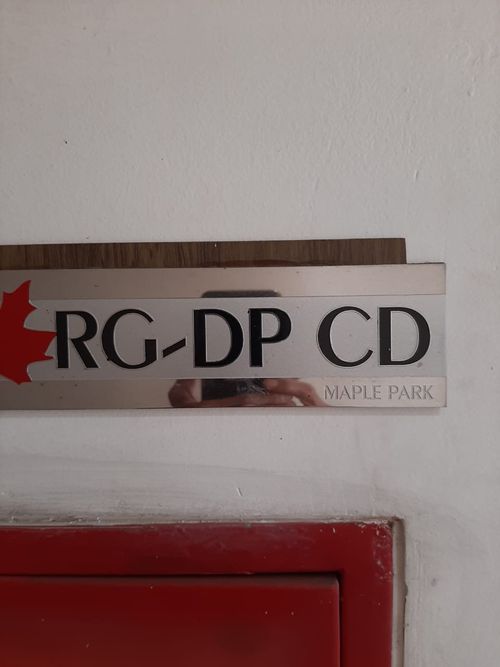 foto tampak rumah tipe 3 BC perumahan Apartemen Maple Park