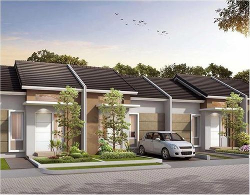 foto tampak rumah tipe 32/67 perumahan TERA DAMAI
