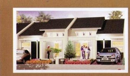 foto tampak rumah tipe Topaz 36/72 (KPR) perumahan Permata Icon