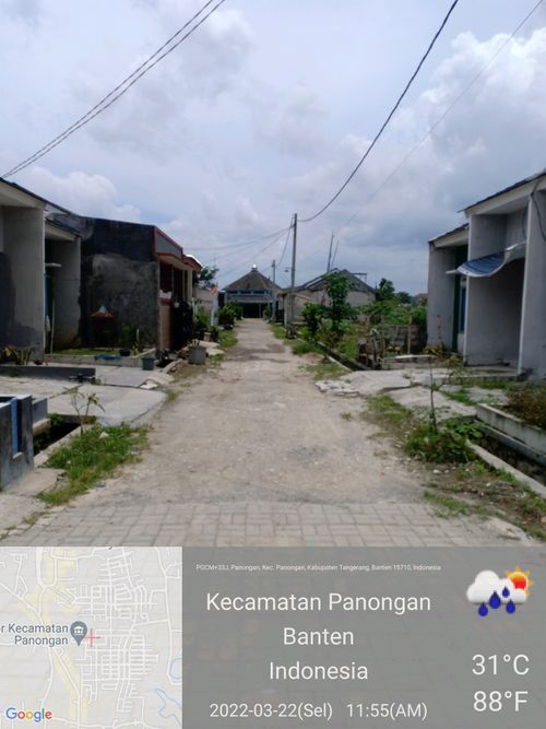 foto posisi tengah perumahan NEO GRAHA MITRA CITRA