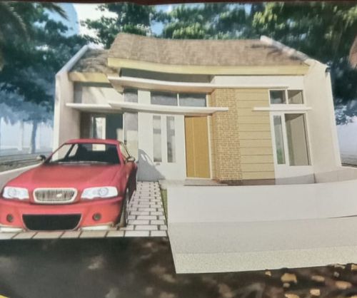 foto tampak rumah tipe Komersil perumahan Graha Zainah Regency