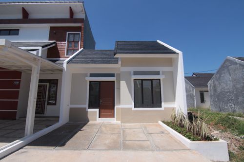 foto tampak rumah tipe VIOLETTE perumahan CITRAGRAND GALESONG CITY LAVANYA