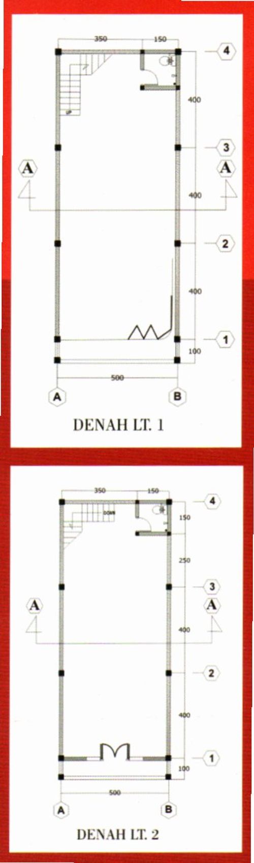 foto denah rumah tipe 112/96 perumahan BUKIT HIJAU KARAWACI
