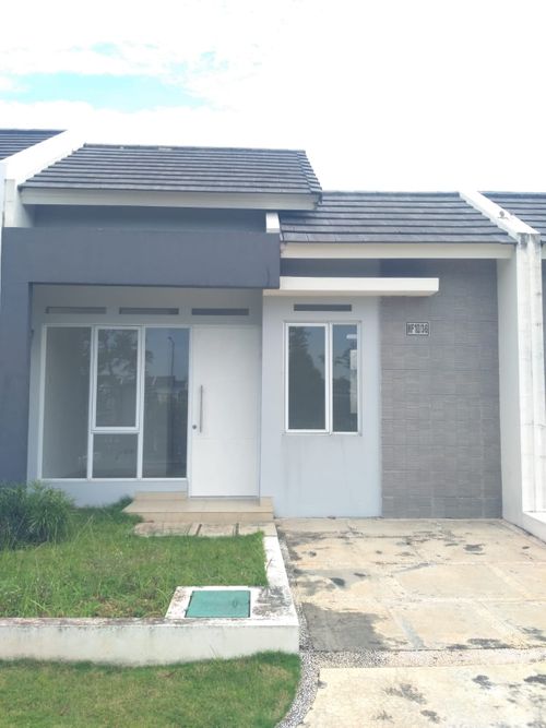 foto tampak rumah tipe NF10-0036 perumahan SERPONG NATURA CITY