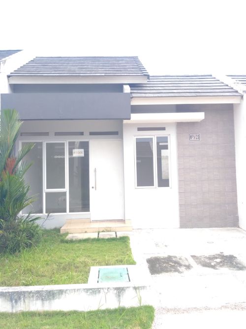 foto tampak rumah tipe NF9-0020 perumahan SERPONG NATURA CITY