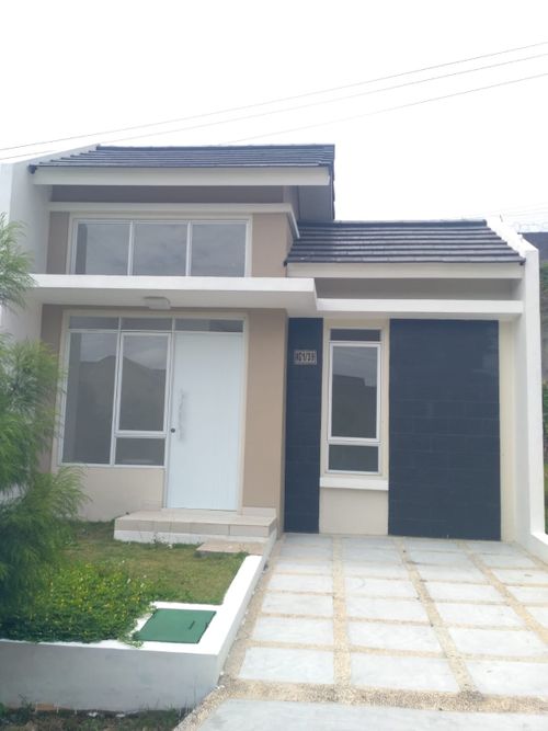 foto tampak rumah tipe NG1-0039 perumahan SERPONG NATURA CITY