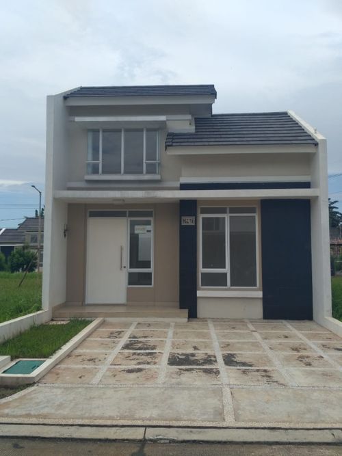 foto tampak rumah tipe NG2-0015 perumahan SERPONG NATURA CITY