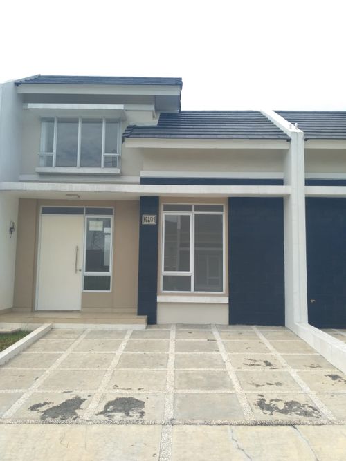 foto tampak rumah tipe NG2-0031 perumahan SERPONG NATURA CITY