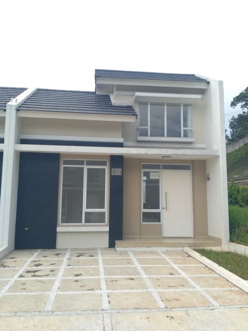 foto tampak rumah tipe NG2-0033 perumahan SERPONG NATURA CITY