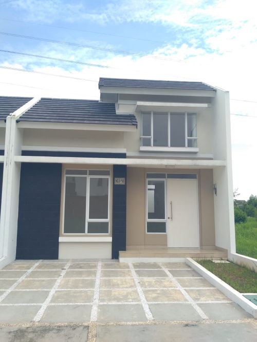 foto tampak rumah tipe NG5-0018 perumahan SERPONG NATURA CITY