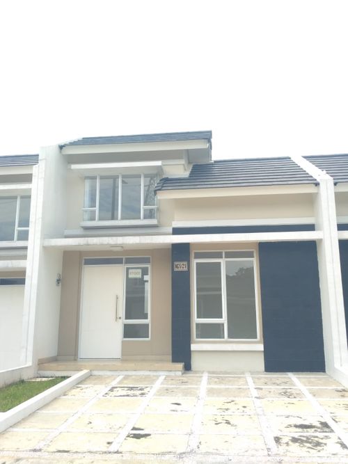 foto tampak rumah tipe NG5-0029 perumahan SERPONG NATURA CITY