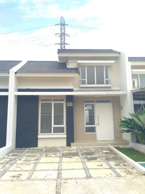 foto tampak rumah tipe NG5-0032 perumahan SERPONG NATURA CITY