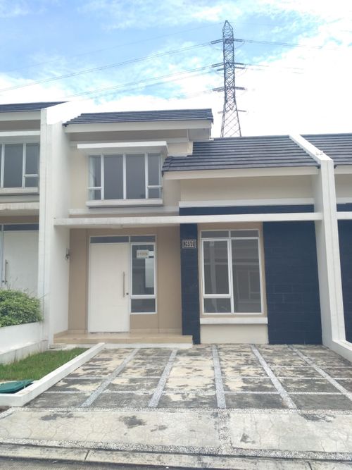 foto tampak rumah tipe NG5-0036 perumahan SERPONG NATURA CITY