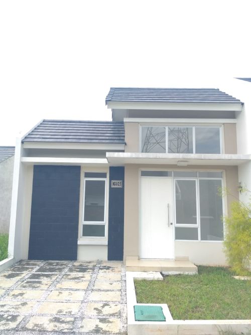 foto tampak rumah tipe NG6-0025 perumahan SERPONG NATURA CITY