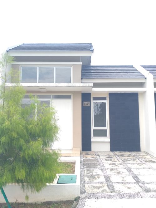 foto tampak rumah tipe NG6-0027 perumahan SERPONG NATURA CITY