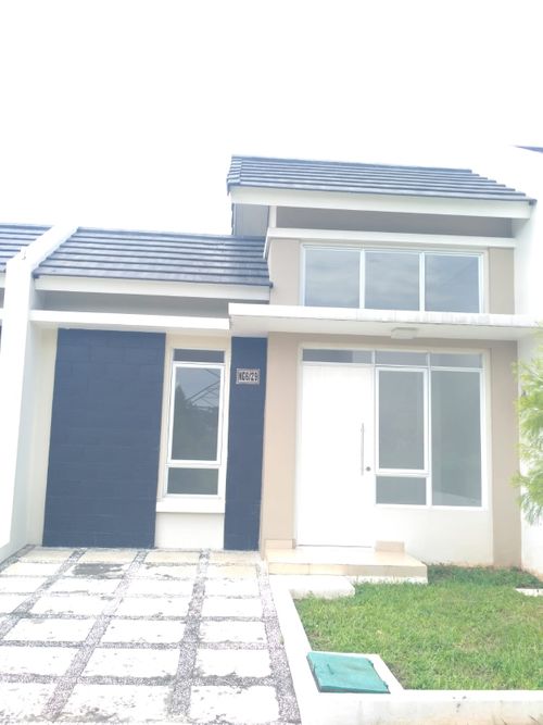 foto tampak rumah tipe NG6-0029 perumahan SERPONG NATURA CITY