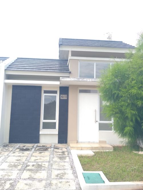foto tampak rumah tipe NG6-0033 perumahan SERPONG NATURA CITY