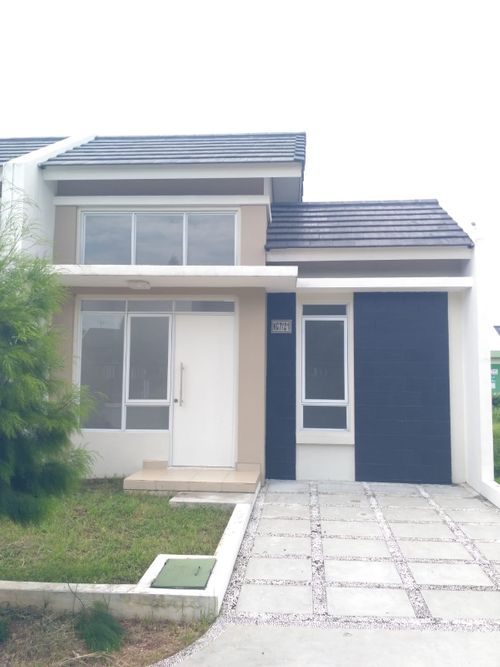 foto tampak rumah tipe NG7-0021 perumahan SERPONG NATURA CITY