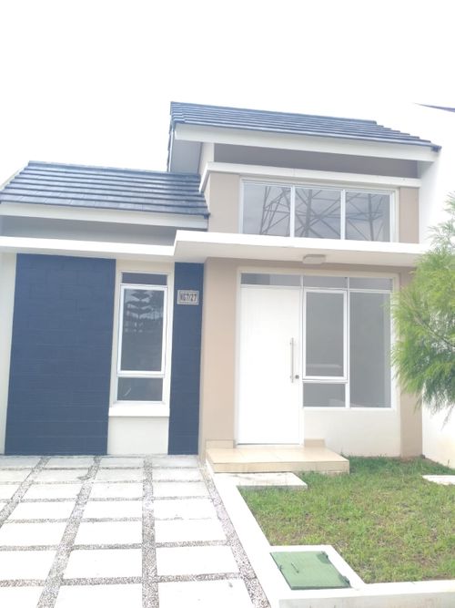 foto tampak rumah tipe NG7-0027 perumahan SERPONG NATURA CITY