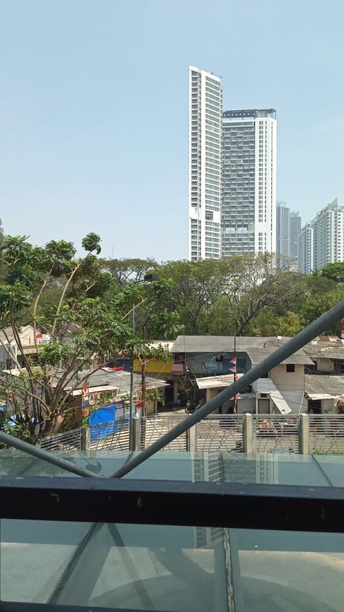 foto denah rumah tipe studio + perumahan Apartemen Maple Park