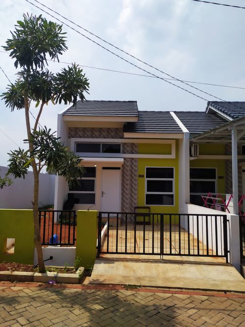 foto tampak rumah tipe 31 VINCA perumahan GRAND NUSA INDAH 2
