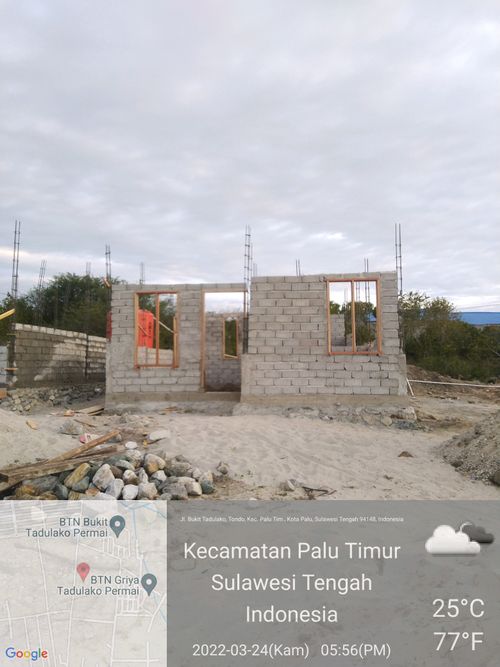 foto contoh rumah perumahan PALUTA LAND TONDO