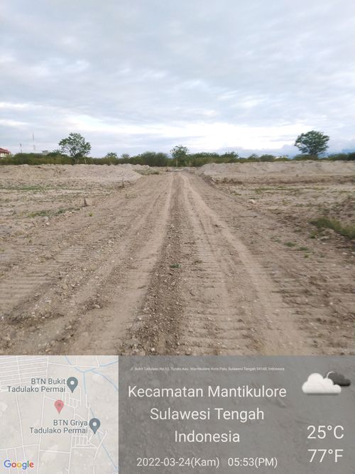 foto posisi tengah perumahan PALUTA LAND TONDO