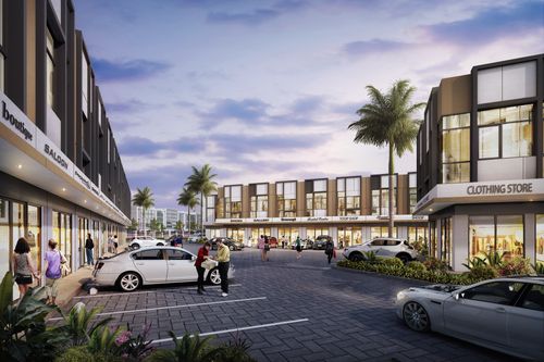 foto tampak rumah tipe C (Standard) perumahan Ruko 92 Avenix