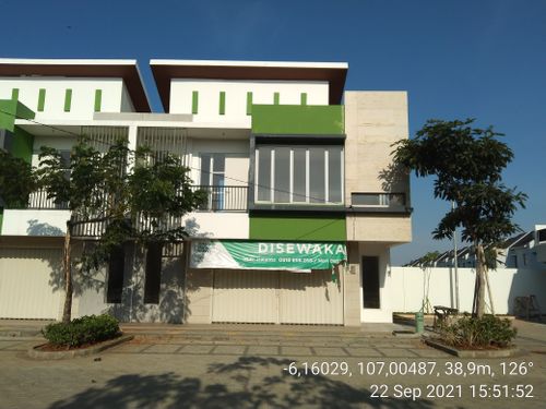 foto contoh rumah perumahan RUKO GREEN ARA