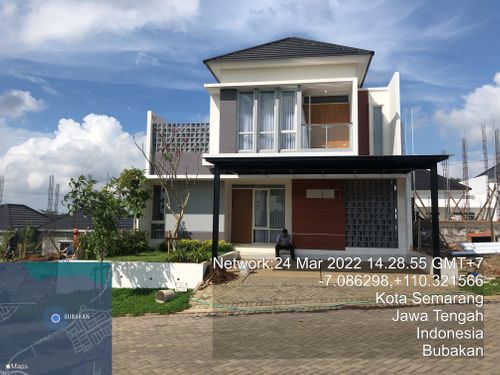 foto contoh rumah perumahan BSB VILLAGE CLUSTER LOKKA