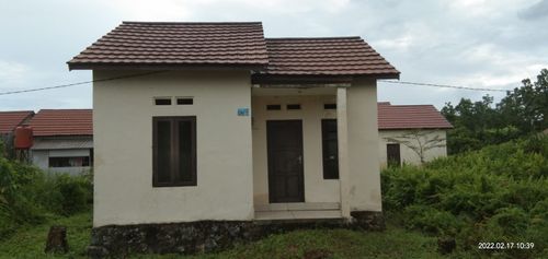 foto tampak rumah tipe 36 perumahan KOMPLEK RIFALINA INDAH