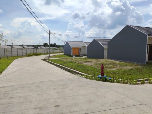 foto denah rumah tipe NUSA INDAH B perumahan CITRA MAJA RAYA