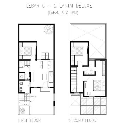 foto denah rumah tipe CITRUS DLX (2022) perumahan GRAND HARVEST
