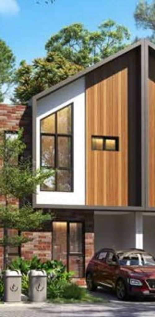 foto tampak rumah tipe PIANTA perumahan CITRAGARDEN PURI AG-DN